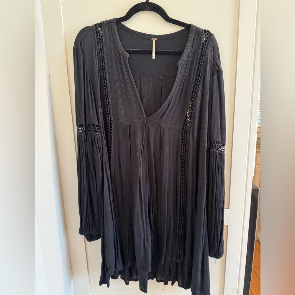 Free People Black Tunic